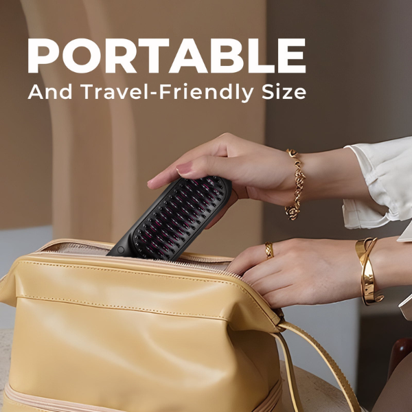 Portable straightening brush – The discreet solution that saves your days