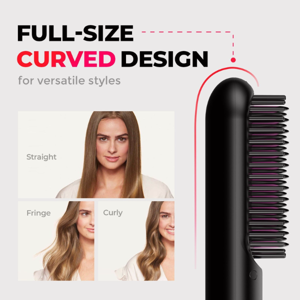 Portable straightening brush – The discreet solution that saves your days